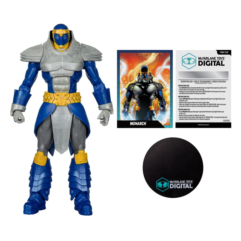 DC Direct McFarlane Toys Digital Action Figure Monarch (DC Countdown) 19 cm